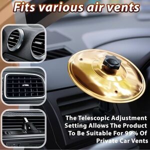 Easy Clip-On Mini Cymbal for Car - Make Driving Fun BRAND NEW  copy